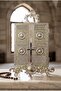 Decorative Stone Metal Quran Stand and Box 15X20 cm