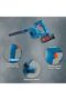 2-in-1 Cordless Leaf Blower and Vacuum, 88V, 4Ah Lithium-Ion, 8300-16300 RPM, with 2 Batteries, Charger and Nozzle, BN-HK138 - 7