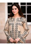 Cream Natural Crepe Top Bottom - HRT3805 | Cream-Size:XL-42-Inches - 2