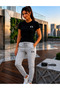 T-Shirt Sweatshirt 2-Piece Combination Thin Summer Sweat-Absorbing Ex Printed Women's / Men's Unisex Model