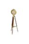 Solid Wood Frame Metal & Wooden Floor Standing Clock 6680G / Folding Antique Floor Standing Clock in Roman Number (135cm to 180cm)