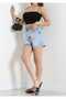 Women's Black Viscose Strap Padded Bustier – Flexible Slim Fit Crop Tank Top - 6