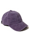Unisex Washed Cotton Sports Cap - Distressed Vintage Adjustable Baseball Hat - 5
