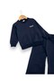 Girl's Seasonal Kangaroo Pocket 2-Strap Top and Bottom Tracksuit Set for Ages 2-3-4-5-6 - 4