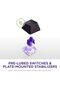 لوحة مفاتيح الألعاب البصرية المدمجة بدون لوحة أرقام Function 2 MiniTKL، معدل استطلاع 8K، بخطوة ضغط خطية - 5