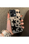 Poco X6 Compatible High Quality Flat Printing Black Star Pattern Cool Silicone Phone Case