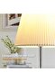 Touch Dimmable Minimalist 3D Pleated Fabric Corded Bedside Table Lamp Gift - 4
