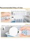 Suction cups with clips - 12-pack - 40mm - Suction cup clips - Shower curtain clips - Suitable for bathrooms, kitchens, and refrigerators - White - 3