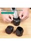 A set of 5 caster clamps, sliding chair leg covers, table and chair leg covers, and wheel protectors. - 2