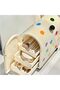 Student dormitory desktop polka dot storage box, dressing table lipstick jewelry miscellaneous items classification box, drawer cosmetics storage box - 5