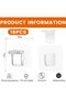 16 self-adhesive hooks for cabinet shelves, no drilling required, transparent. - 2