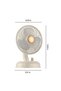 Retro oscillating fan, metal retro desktop fan, adjustable fan head tilt angle, quiet four-speed operation, plug-in desktop fan, for bedrooms - 2