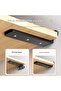 A wall-mounted triangular bracket, concealed shelf, load-bearing support frame, 5mm thick, 100mm thick support surface - 4