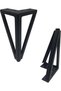Metal Furniture Legs 15 cm - Set of 4 Black Table Legs for Coffee Tables, TV Tables and Furniture - 3