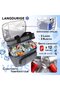 Suitable for 4-Layer Insulated Cooler Bag Double-Layer 12 L Picnic Oxford Heat Cold 12H Waterproof Grey - 2