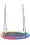 Kids Swing Flying Saucer Tree Swing Set For Kids & Parent Outdoor Toys With Hanging Straps Hooks For Playground Swing Backyard And Playroom Indoor And Outdoor Games For Kids - 8