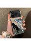 iPhone 17 Pro Max Compatible Hard Acrylic Back Silicone Edge Lens Protection Case - 2