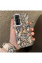 Samsung Galaxy A35 Compatible Hard Acrylic Back Silicone Edge Lens Protection Case - 2
