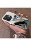 Vivo V60 Compatible Hard Acrylic Back Silicone Edge Lens Protection Case - 3