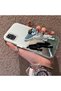 Samsung Galaxy A31 Compatible Hard Acrylic Back Silicone Edge Lens Protection Case - 3