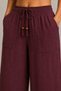 Cotton Muslin Fabric Summer Sweat-Repellent Cotton High Waist Wide Leg Palazzo Women's Trousers - 3