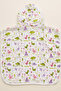 La Notte Tiny Rox 100% Cotton Muslin Baby & Kids Poncho Towel (0-3 Years) - 3