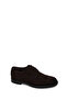 Men's Brown Lace-Up Suede Leather Casual Shoes Wm680041Ds - 7