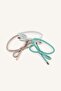 School Girl 12-Piece Rubber Hair Clips I2593A8Ns - 4
