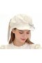 Women's Y2K Kawaii Beret, with detachable bunny ears and a bow, tweed painter's hat, cute everyday fashion hat. - 2