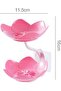 4-piece double-layer soap dish set with suction cups, no-drilling organizer for bathroom, kitchen & laundry. - 5