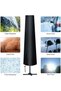Straight-sided sun umbrella cover, 300 cm in diameter, made of Oxford cloth, with storage bag, windproof, rainproof, UV-protective, and snowproof.... - 2