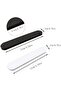 20x Hat Size Adjuster, Hat Adjuster Tape, Self-Adhesive Hat Adjuster Reduces Hat Size, Easy to Use for Men's and Women's Hats, Black - 2