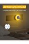 Amber night light with dusk sensor, LED night light for children, socket protector, plug-in lamp with light sensor, adjustable brightness - 2
