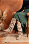 Luma Women's Boots Cowboy Bellows Thick Heeled Suede - 3