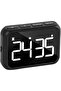 Rechargeable LED Electronic Timer with Large LCD Display, Magnetic Digital Cooking and Baking Countdown Alarm Clock (Black)
