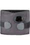 Back Massage Belt with Infrared Light - Relieve Back Pain - Wireless Charging - Hernia - Heat Compression - Waist Massage Device - Gray