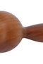 Wooden massage rollers for lymphatic drainage & anti-cellulite massage,Portable mushroom-shaped massager for spas,acupuncture,aromatherapy,Teak hammer - 5
