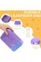 Children's lunchbox, divider, 1330ml capacity, leak-proof, school, picnics, travel, adults, girls, boys. - 2