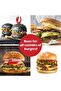 Silicone baking molds for making bacon rolls and hamburger buns, 6 cavities, each 10 cm in diameter, 33x222x2 cm, 2-pack, Yorkshire pudding baking pan - 4