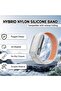 Hybrid Nylon Silicone Sport Replacement Strap Compatible with WHOOP 5.0, One, Peak, and Life Fitness Tracker, Breathable & Durable with Secure Slider Connector Band - 2