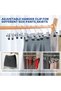 Clothes Hangers, 20-pack, Trouser Hangers, Trouser Hangers with Clips, Clothing Hangers, Skirt Hangers, Non-slip Hangers with Clips - 2