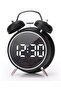 Digital Alarm Clock - Digital Clock - LED Screen - Bedroom - Clock - Alarm Clock - Energy Saving - Black