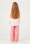 Girl's Basic T-Shirt, Shirt, Pants 3-Piece Combination Set 1810 - 4