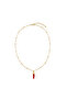 Steel Ball Chain Luck Pepper Necklace