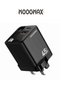 شاحن حائط سريع MOOGMAX بقوة 45 واط - 5 منافذ شحن (USB + Type-C) - شحن سريع متعدد الأجهزة - 4