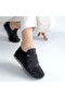 Jiten Black Genuine Leather Lace-Up Sports Shoes - 4