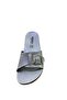 Women's Model Single Metal Buckle Slippers - 2