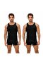 Men's Cotton Tank Tops, 95% Premium Egyptian Cotton Sleeveless Undershirts & Vests- Pack of 2