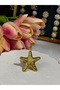 Gold Color Steel Adjustable Women's Ring with Starfish Figure - 2