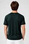 Men Slim Fit Short Sleeve Training T-Shirt, Dark Green - 5